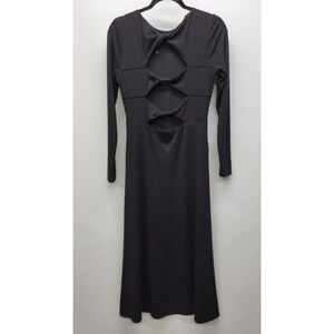 Fourteenth Place Back Cut-out Midi Dress Small